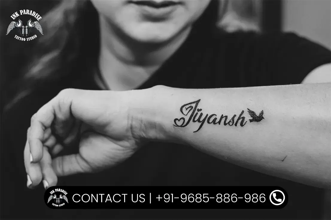 50 Divya Name Tattoo Design on Hand Chase and Neck Photo  Video   StarBijay